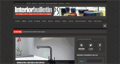 Desktop Screenshot of interiorbulletin.co.uk